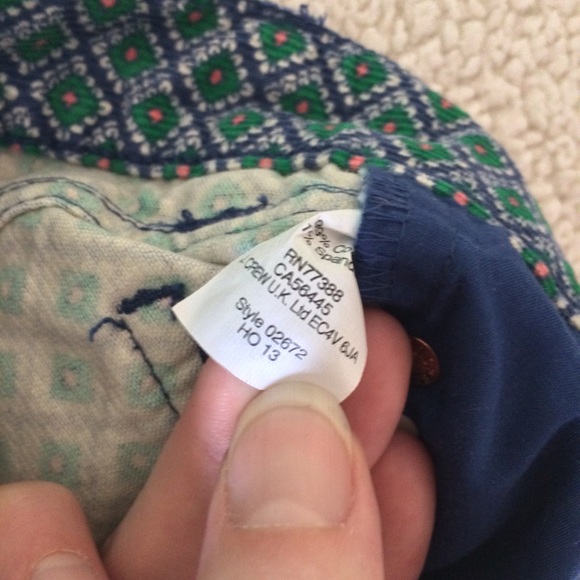 sale J crew factory diamond toothpick cords - Picture 5 of 6